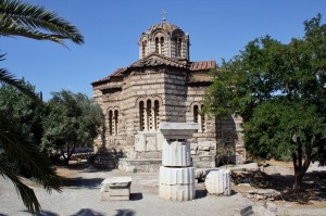 Iglesia bizantina Agii Apostoli, en Atenas (Foto Flickr de hiytel)