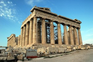 El Partenón, símbolo de la historia de Grecia (Foto Flickr de caribb)