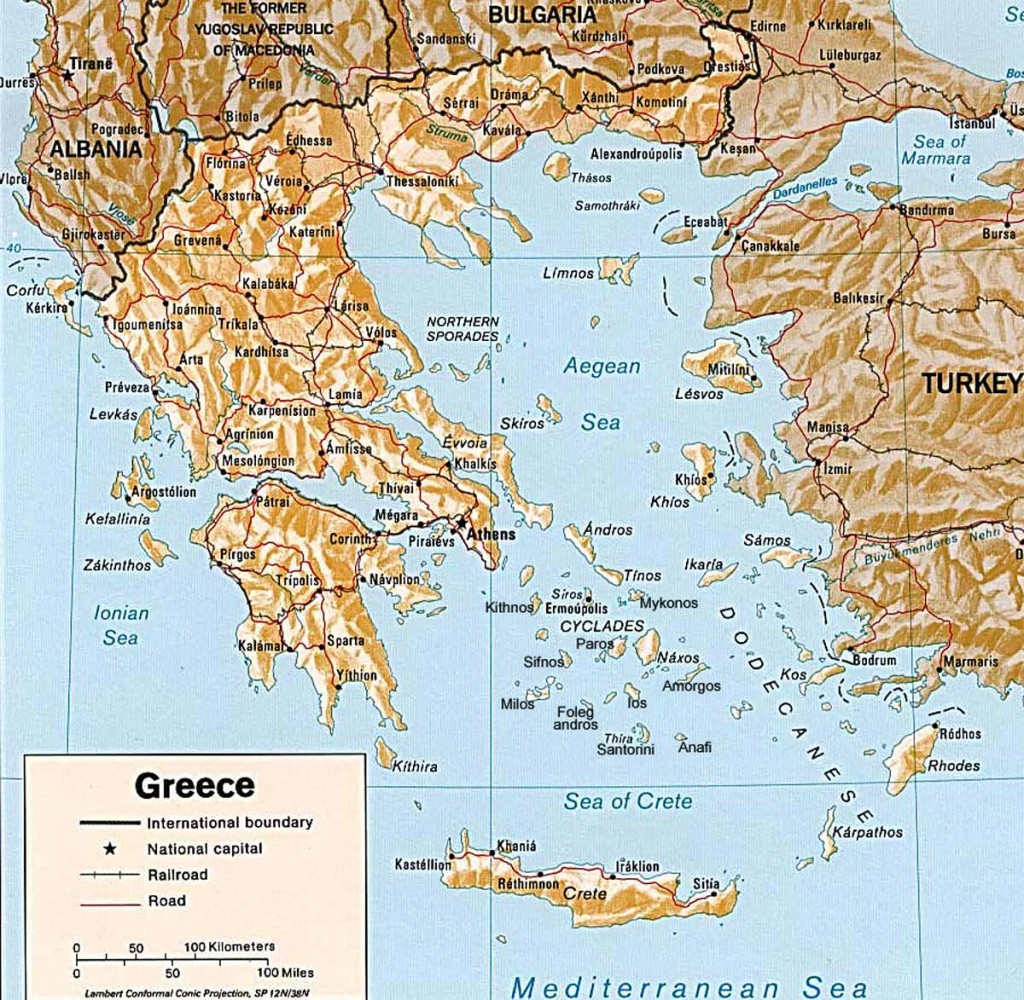 Lista 105+ Foto Mapa De Grecia Antigua Con Nombres El último