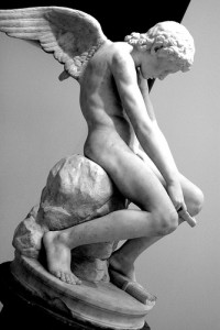 galeria_atenas Escultura de mármol de Georgios Vroutos, en la Galería Nacional de Atenas (Foto Flickr de cypearl)