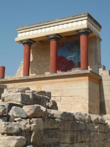 Palacio minoico de Knossos, en Creta (foto flickr de Dennis Barten)