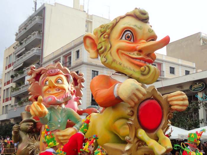 Carnaval en Patras, primavera de fiesta en Grecia
