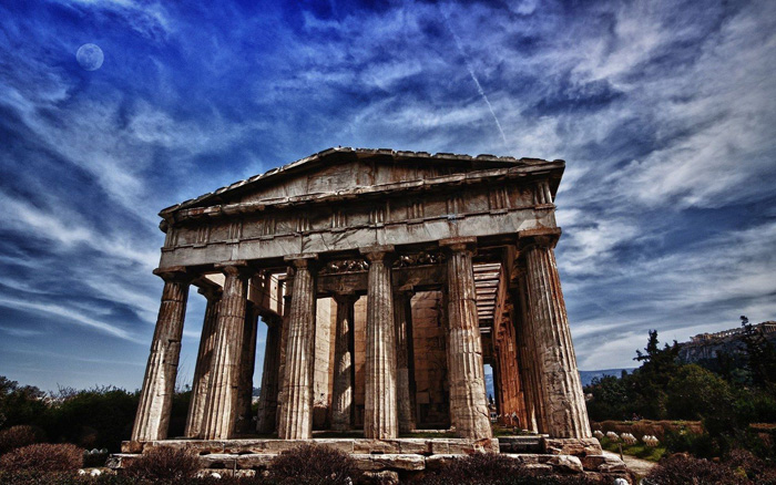 El Partenon de Atenas, cuna de la civilización clásica de Grecia