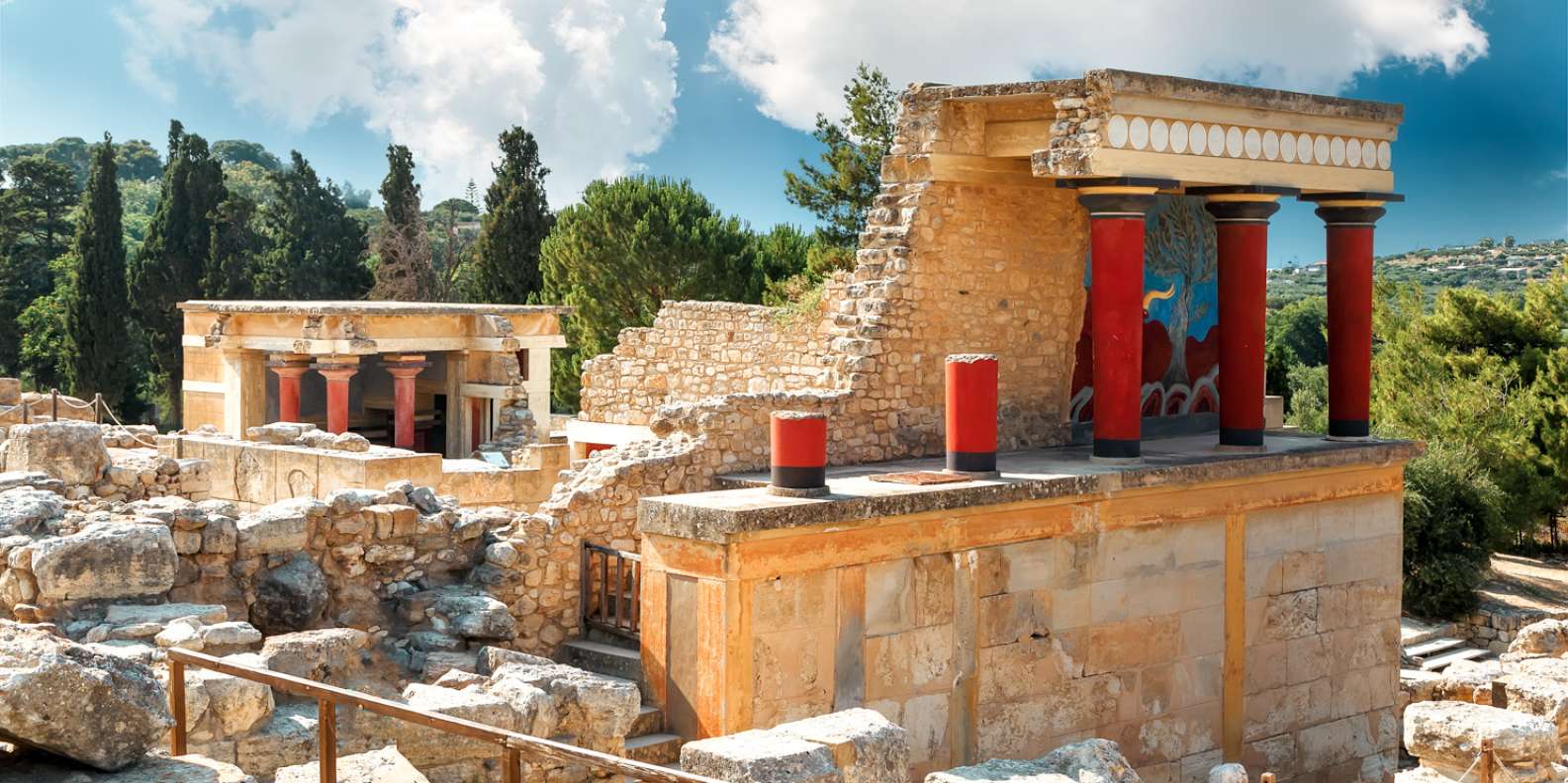 Palacio de Knossos en Creta